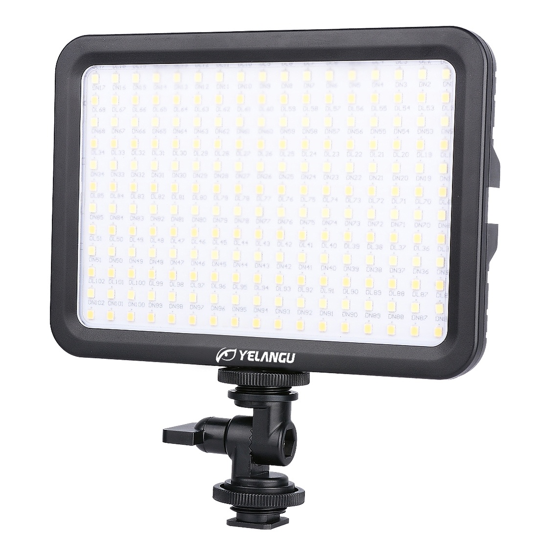 YELANGU 204st LEDs Dimbart Videoljus (17x12cm) - 1000LM, 3300-5600K