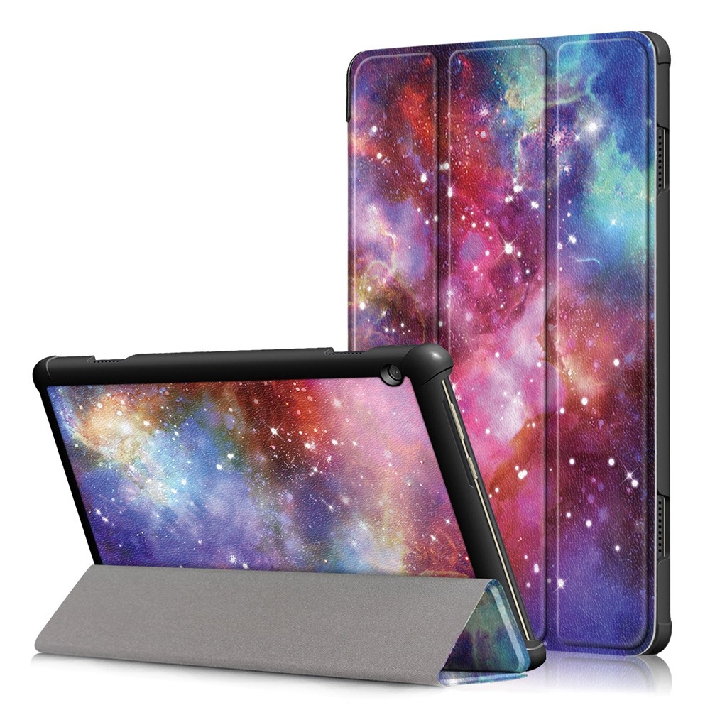 Fodral för Lenovo Tab M10 - Rymdmönster