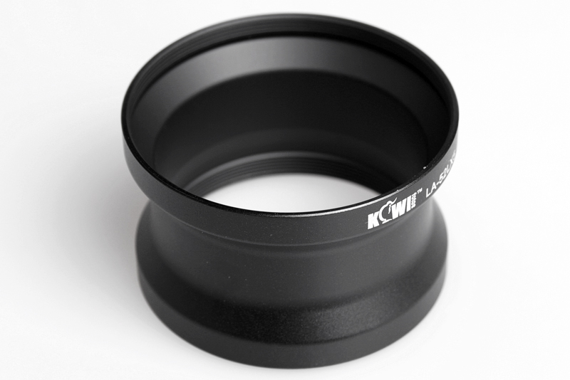  Kiwifotos Filteradapter 52mm för Leica D-Lux5 Panasonic DMC-LX5
