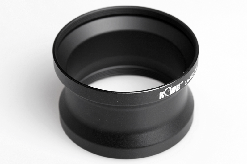 Kiwifotos Filteradapter 52mm för Leica D-Lux5 Panasonic DMC-LX5