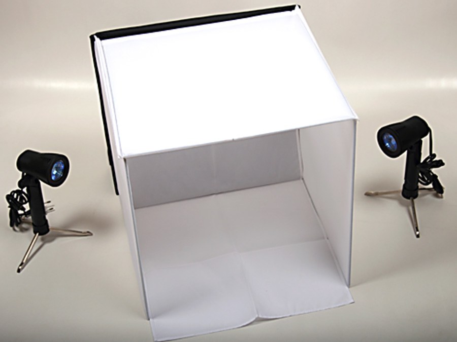  Ljustältkit för produktfoton 40x40x40cm