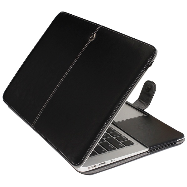 Fodral för Macbook Air 13.3-tum Svart - (A1369/A1466) -