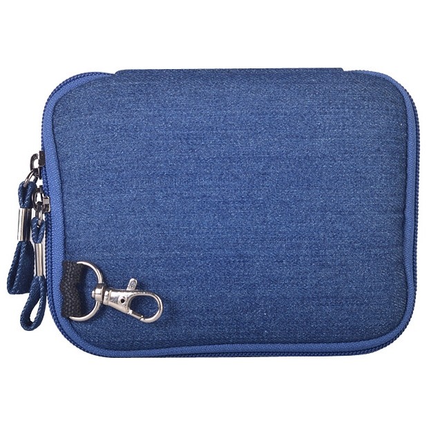 Laptopväska + liten väska - Jeans blå 11.6-tum