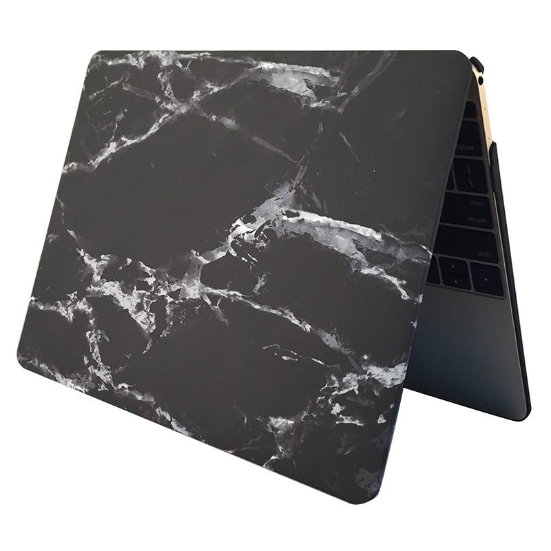  Skal fr fr Macbook 12-tum - Marmor svart & vit