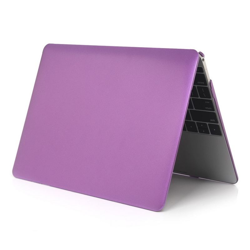 Skal för Macbook 12-tum - Metallicfärgat lila