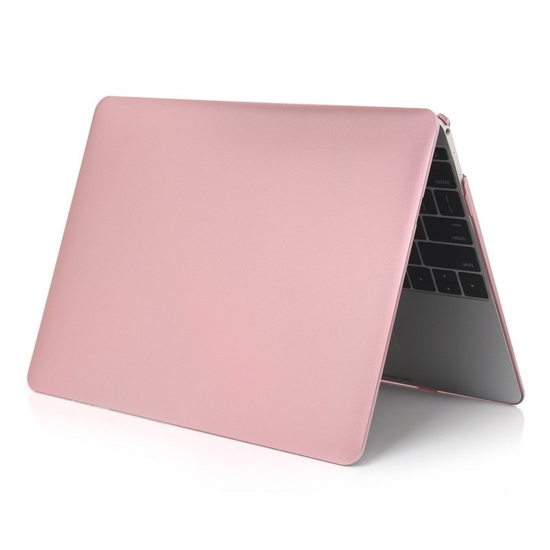  Skal för Macbook 12-tum - Metallicfärgat rosa