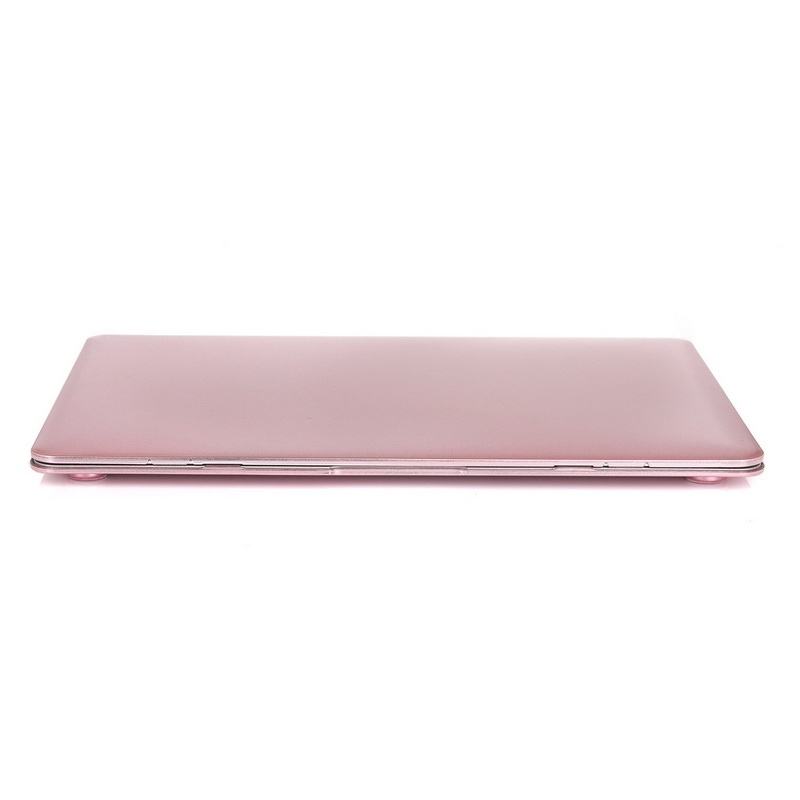  Skal för Macbook 12-tum - Metallicfärgat rosa