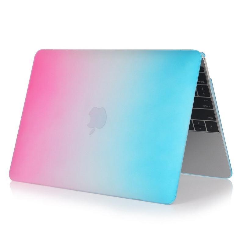 Skal för Macbook 12-tum - Blå & Rosa