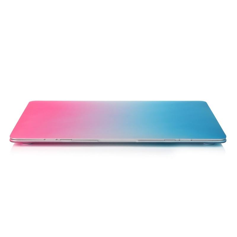 Skal för Macbook 12-tum - Blå & Rosa