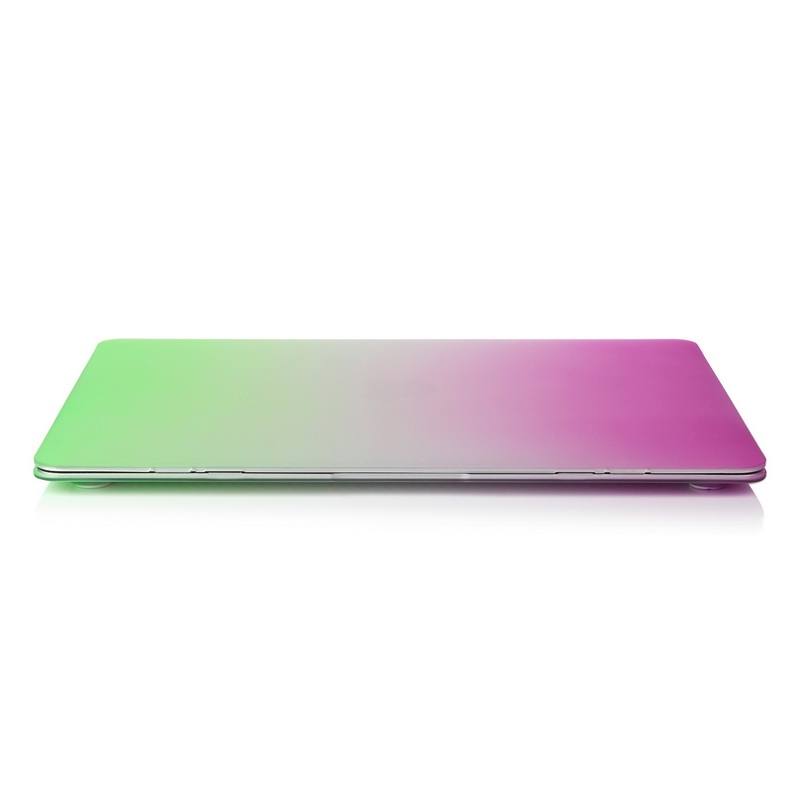Skal för Macbook 12-tum - Lila & Grön