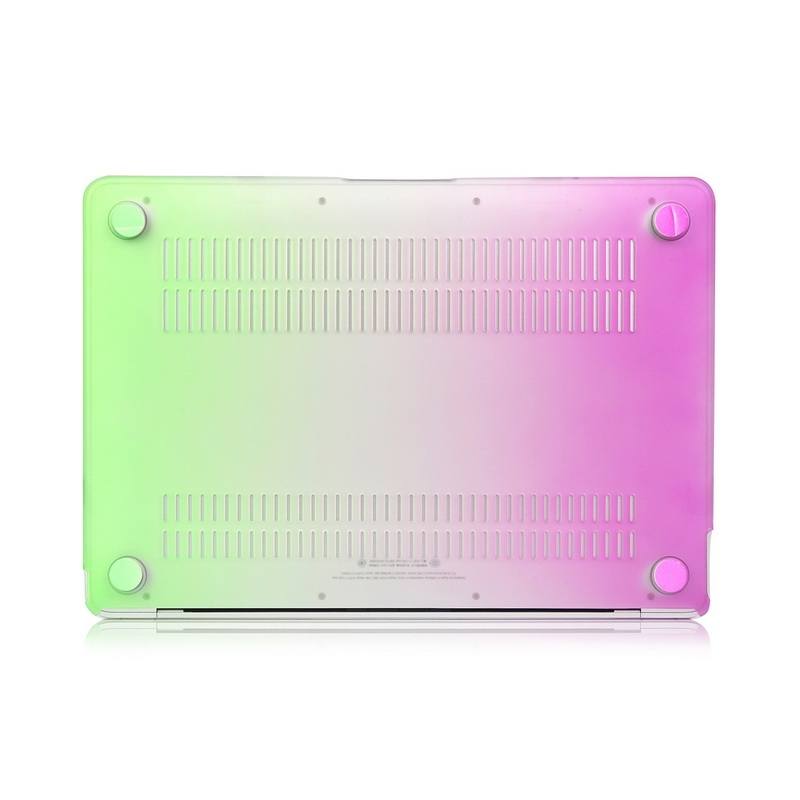 Skal för Macbook 12-tum - Lila & Grön