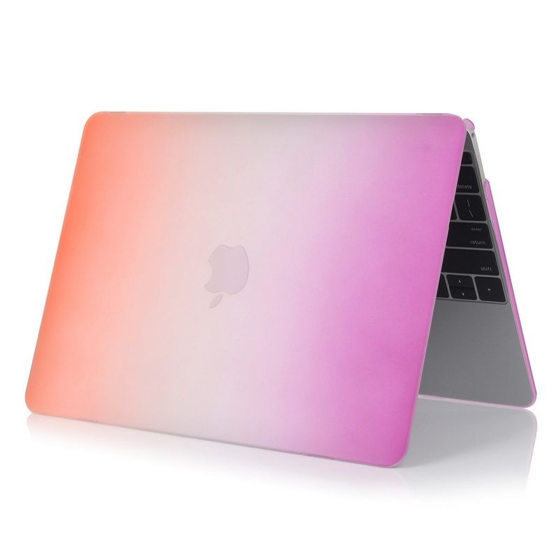 Skal för Macbook 12-tum - Lila & Orange