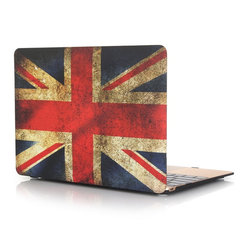 Skal för Macbook 12-tum - Storbritanniens flagga