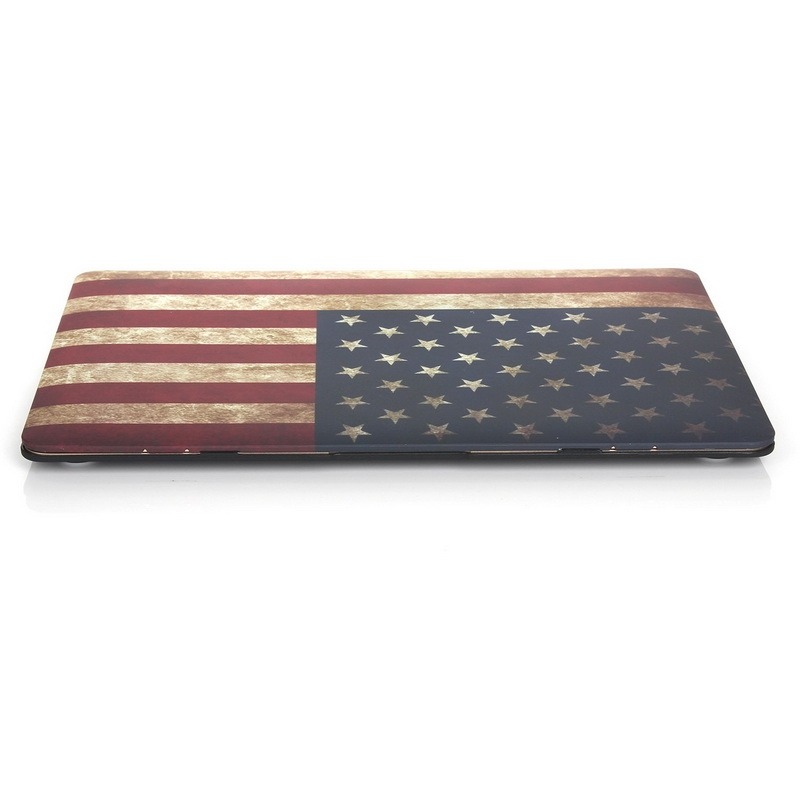 Skal för Macbook 12-tum - USA:s flagga