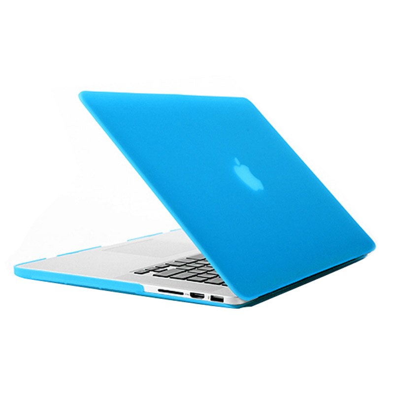 Skal för Macbook Pro Retina - Matt frostat blå 15.4-tum