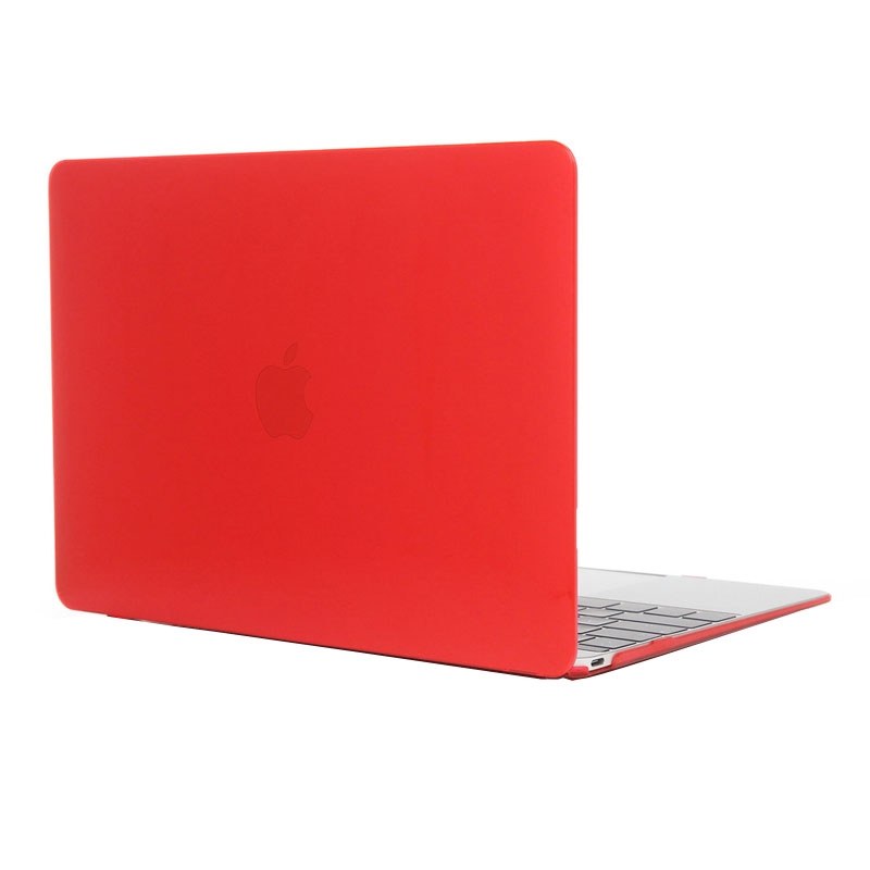 Skal för Macbook 12-tum - Blank Röd