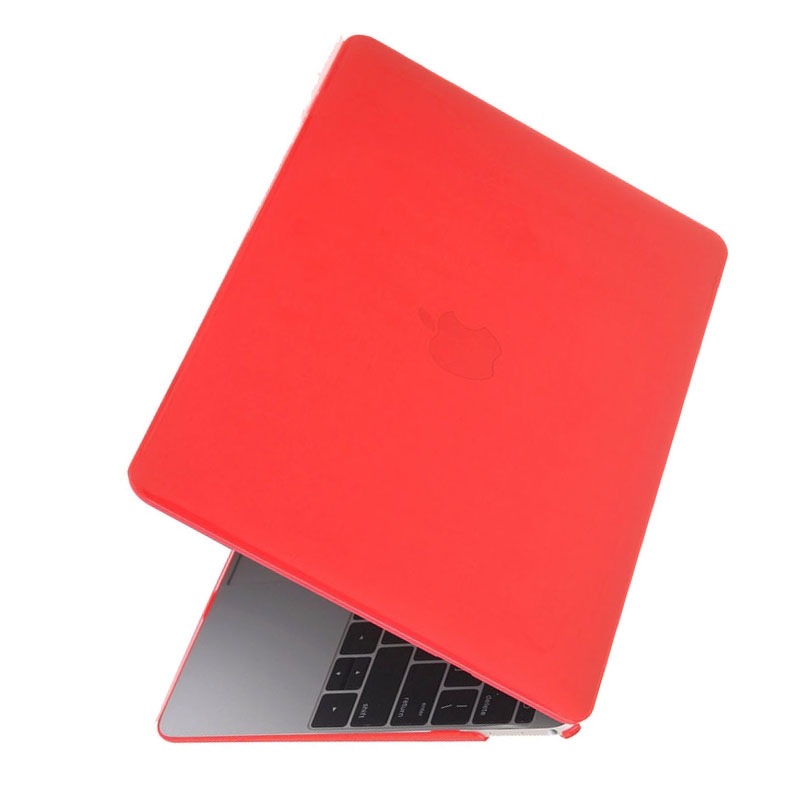 Skal för Macbook 12-tum - Blank Röd