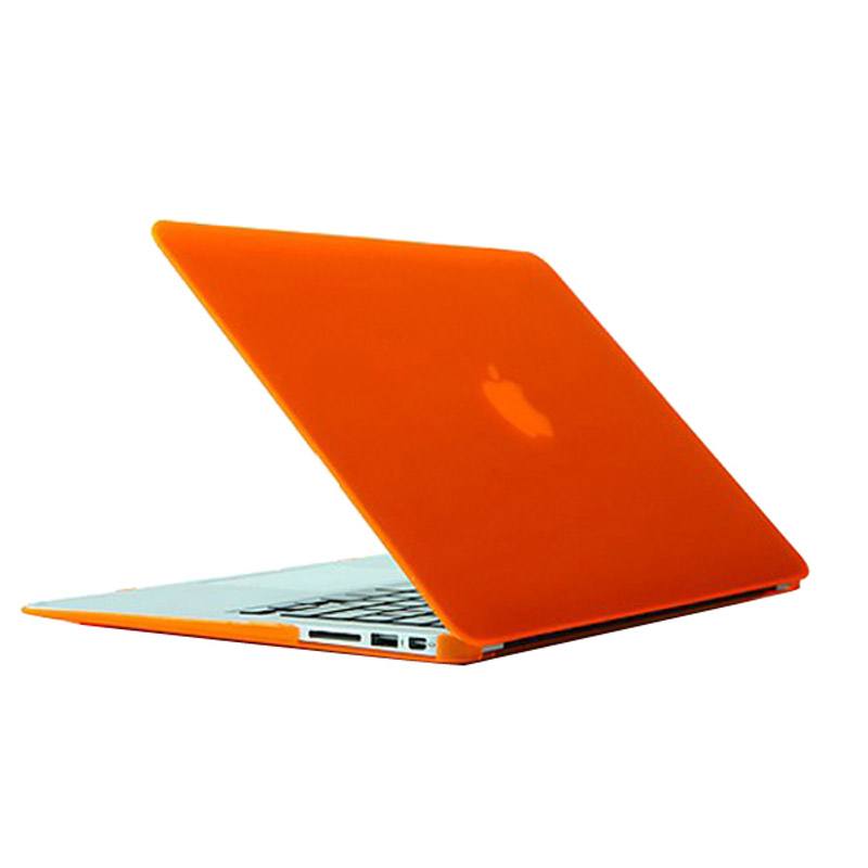 Skal för Macbook Air 13.3-tum (A1369 / A1466) - Matt frostat Orange