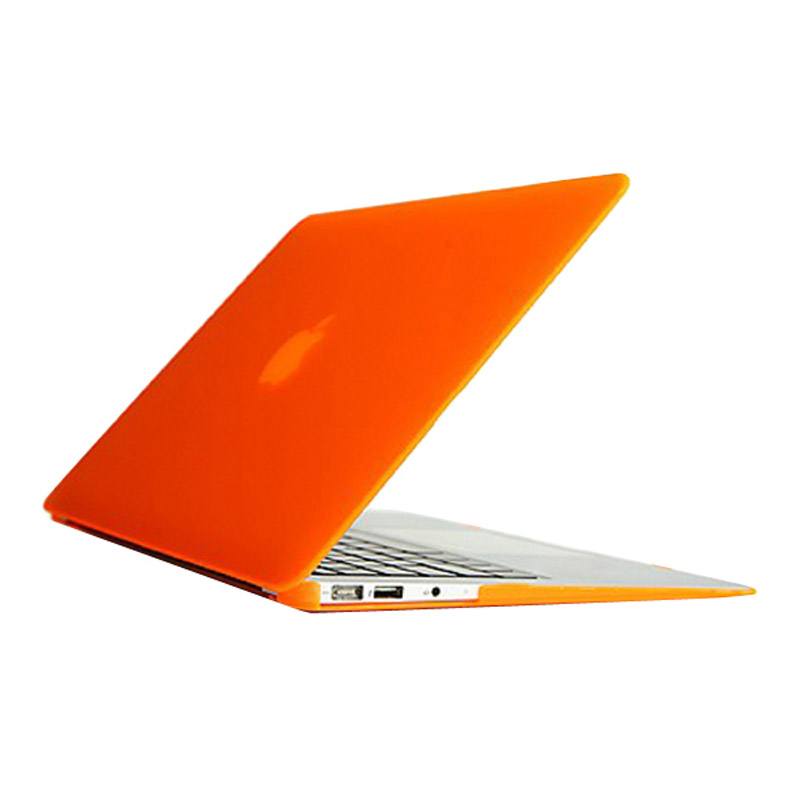 Skal för Macbook Air 13.3-tum (A1369 / A1466) - Matt frostat Orange