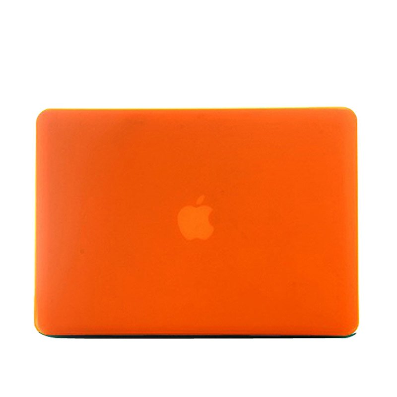 Skal för Macbook Air 13.3-tum (A1369 / A1466) - Matt frostat Orange