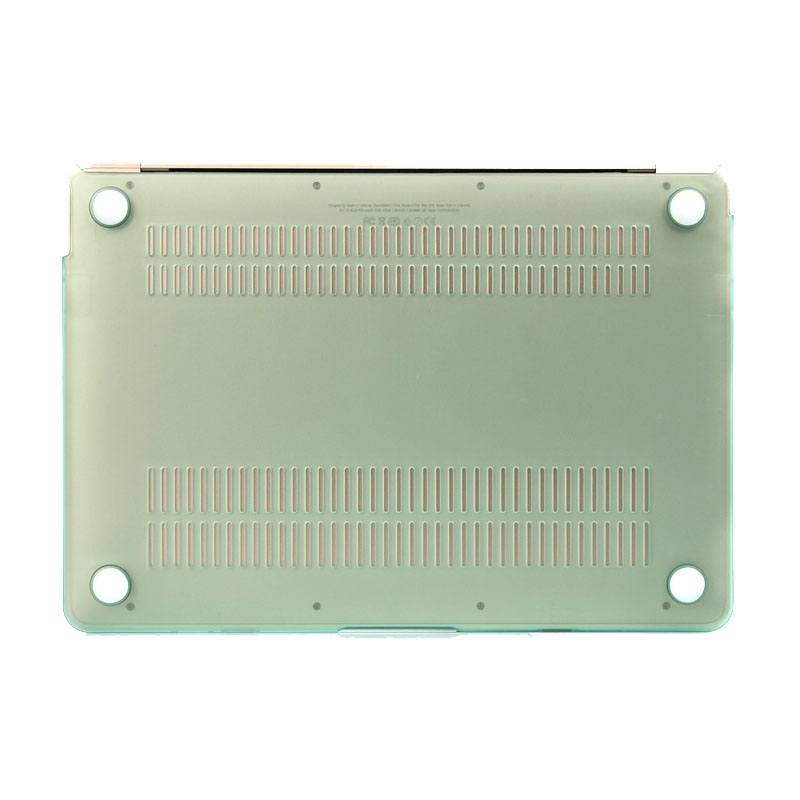 Skal Macbook Matt frostat 12-tum - Grön