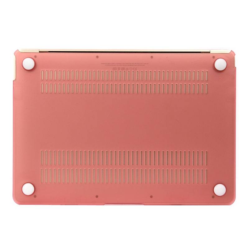 Skal för Macbook Matt frostat 12-tum - Rosa