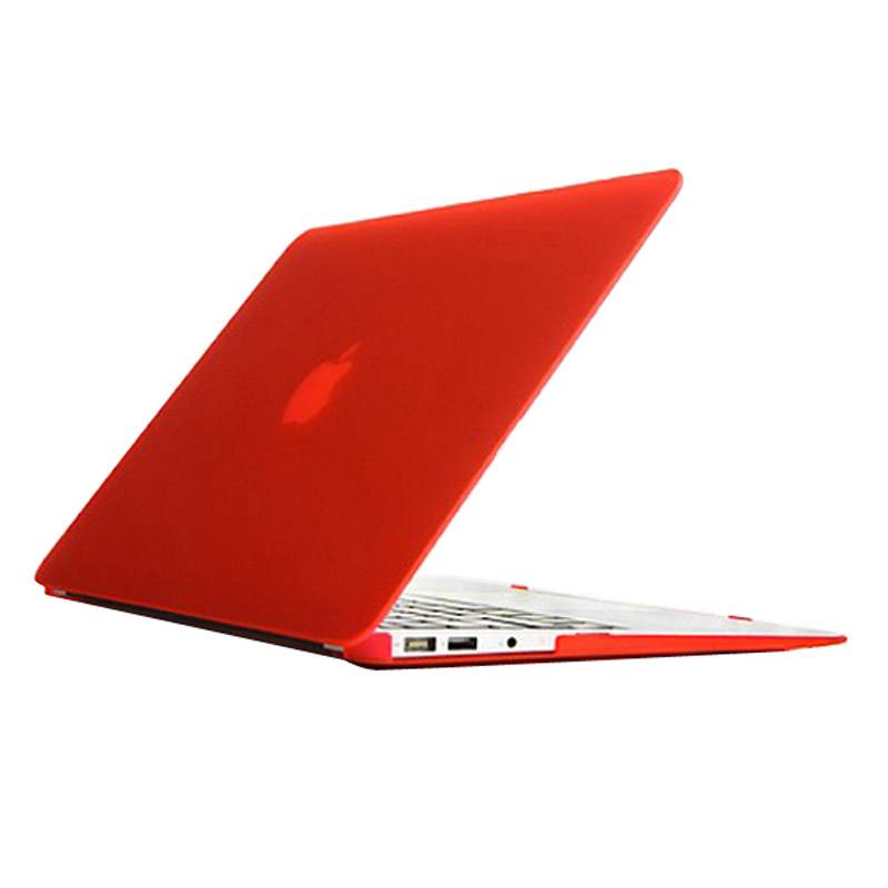 Skal för Macbook Air 13.3-tum (A1369 / A1466) - Matt frostat Röd