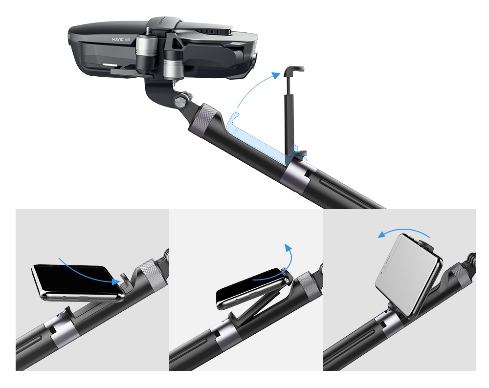 PGYTECH (2 i 1) Handgrepp och stativ för MAVIC AIR