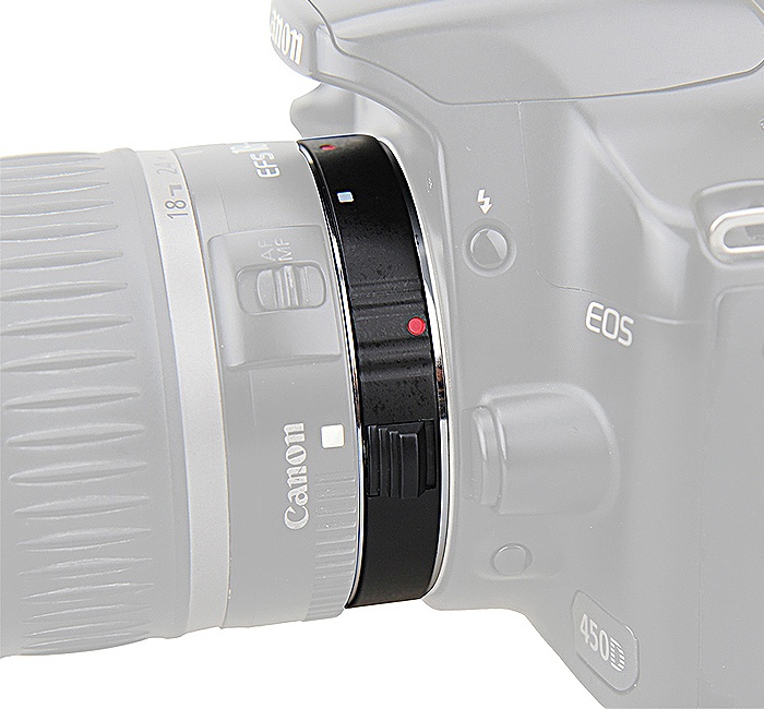  JJC AET-C12 Mellanring elektronisk fr Canon EOS
