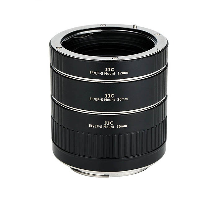  JJC Mellanringar 12mm,20mm & 36mm elektronisk fr Canon EOS AET-CS(II)