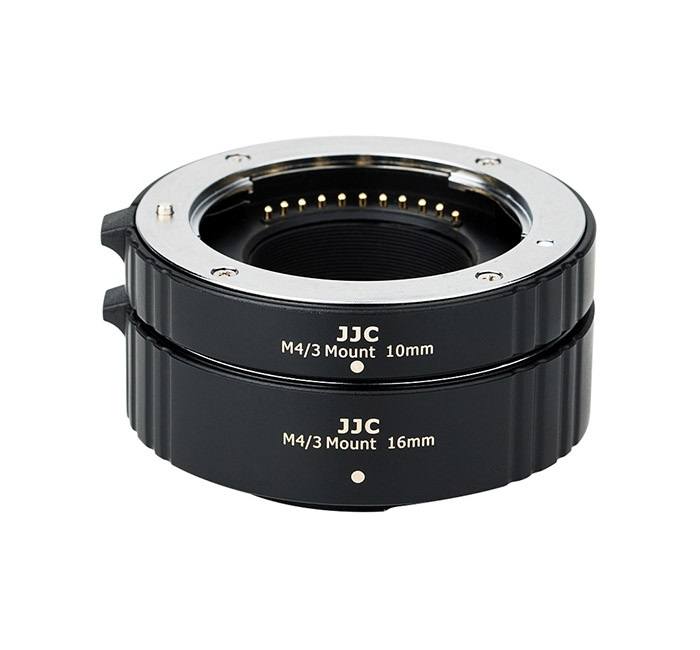  JJC Mellanringar 10mm 16mm elektronisk fr Micro 4/3 AET-M43S(II)