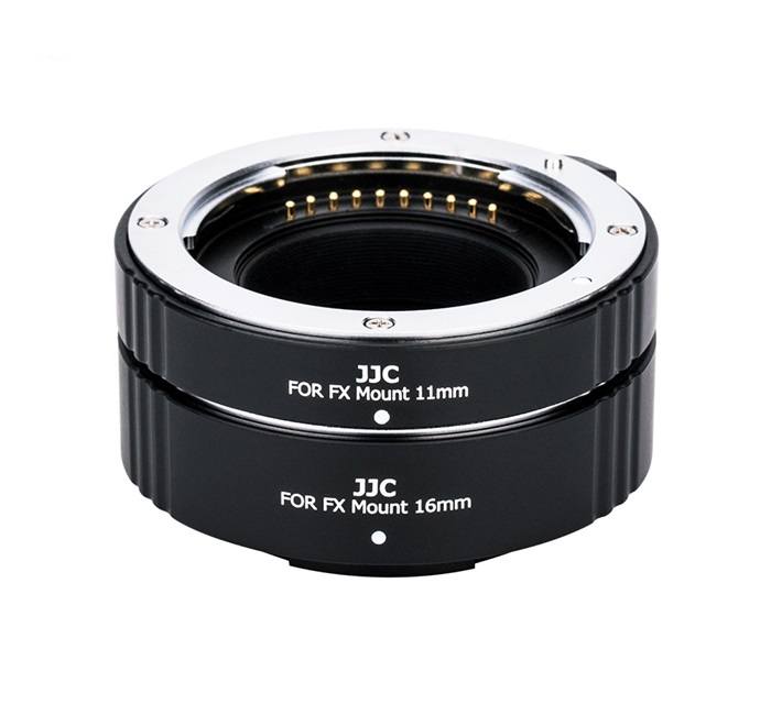 JJC Mellanringar 11mm 16mm elektronisk för Fujifilm FX
