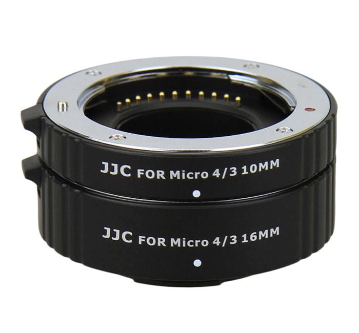 JJC Mellanringar 10mm 16mm elektronisk för Micro 4/3
