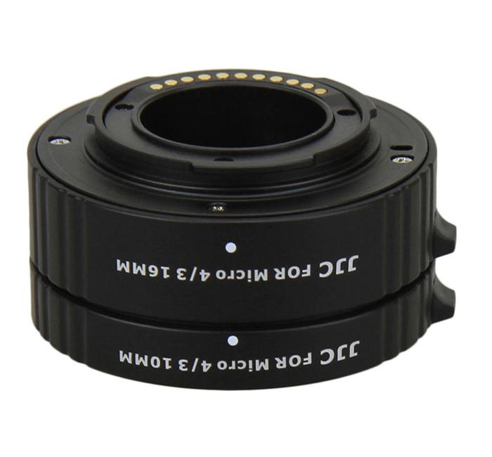 JJC Mellanringar 10mm 16mm elektronisk för Micro 4/3