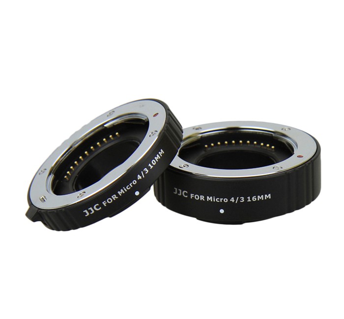 JJC Mellanringar 10mm 16mm elektronisk för Micro 4/3