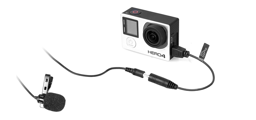 Commlite Lavalier Mikrofon för GoPro