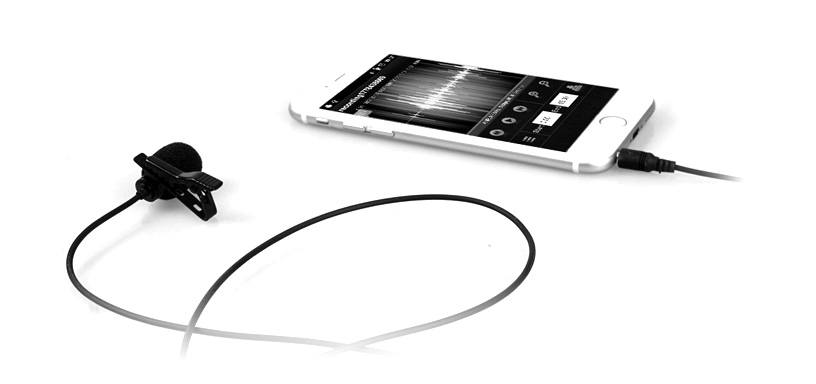 CoMica Lavalier Mikrofon för SmartPhones/Surfplattor/Datorer