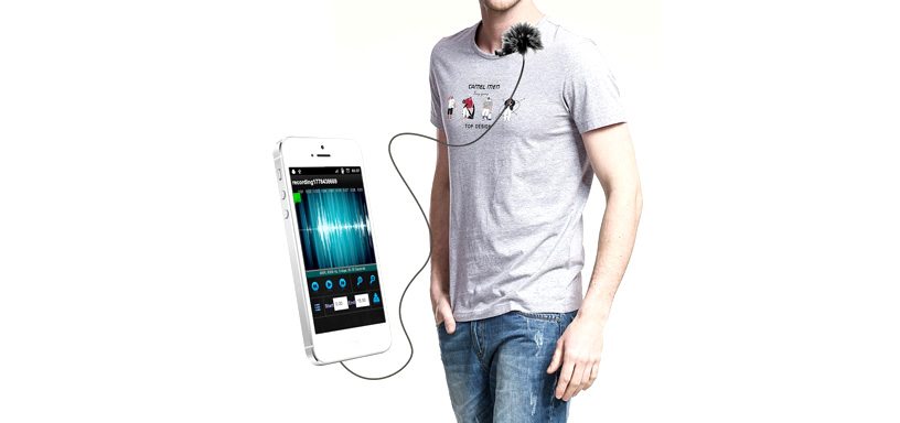 CoMica Lavalier Mikrofon för SmartPhones/Surfplattor/Datorer
