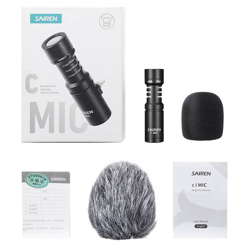 Sairen Mikrofon till mobil med USB-C