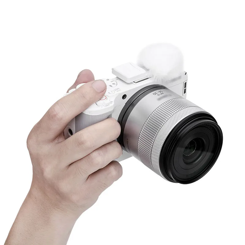 JJC CSW-R50 Vindskydd med blixtsko för Canon EOS R50 V från Kamda – snabb leverans och trygg e-handel
