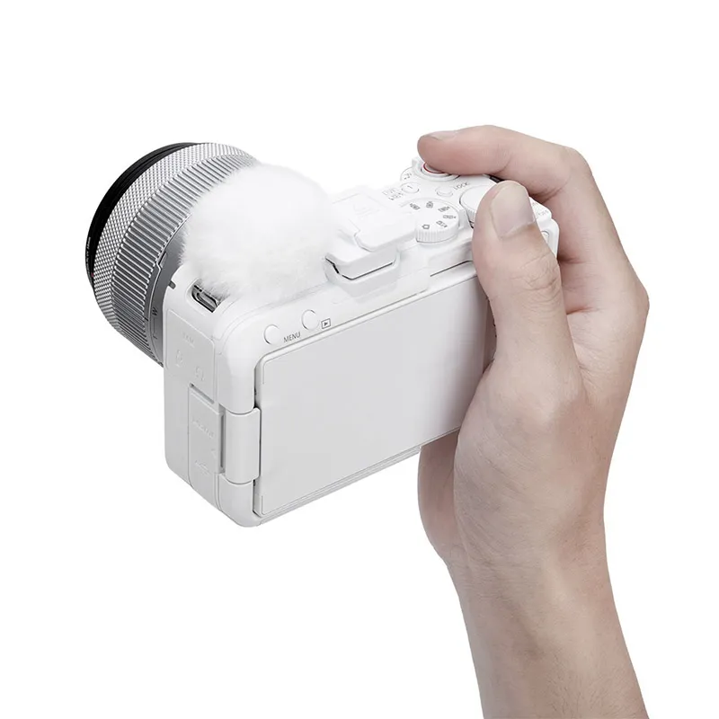 JJC CSW-R50 Vindskydd med blixtsko för Canon EOS R50 V från Kamda – snabb leverans och trygg e-handel