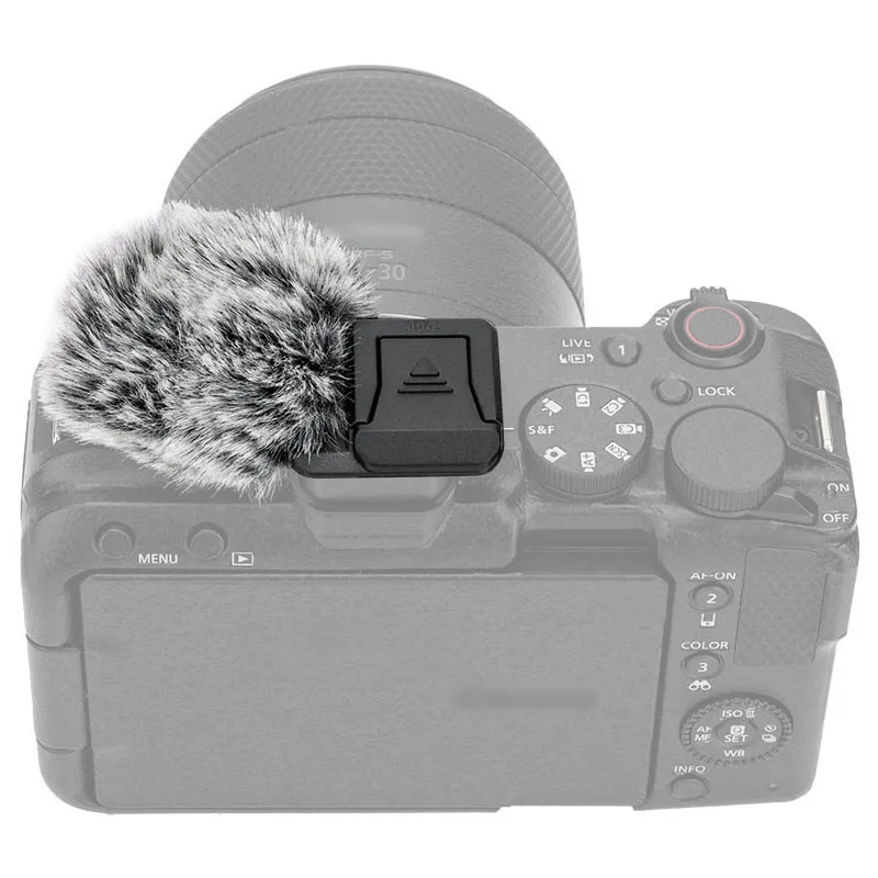  JJC CSW-R50 Vindskydd med blixtsko för Canon EOS R50 V från Kamda – snabb leverans och trygg e-handel