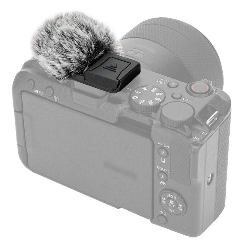  JJC CSW-R50 Vindskydd med blixtsko för Canon EOS R50 V från Kamda – snabb leverans och trygg e-handel