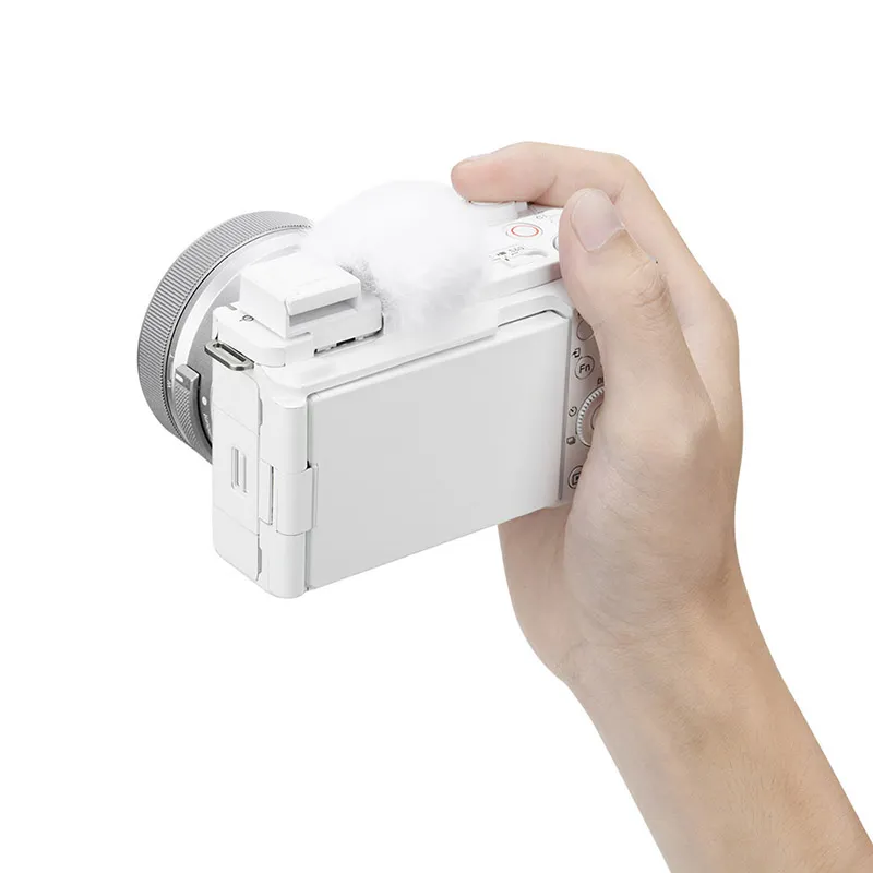  JJC CSW-ZVE10 Vindskydd med blixtsko för Sony ZV-E10-serien från Kamda – snabb leverans och trygg e-handel