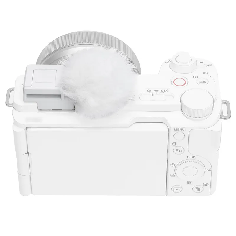  JJC CSW-ZVE10 Vindskydd med blixtsko för Sony ZV-E10-serien från Kamda – snabb leverans och trygg e-handel