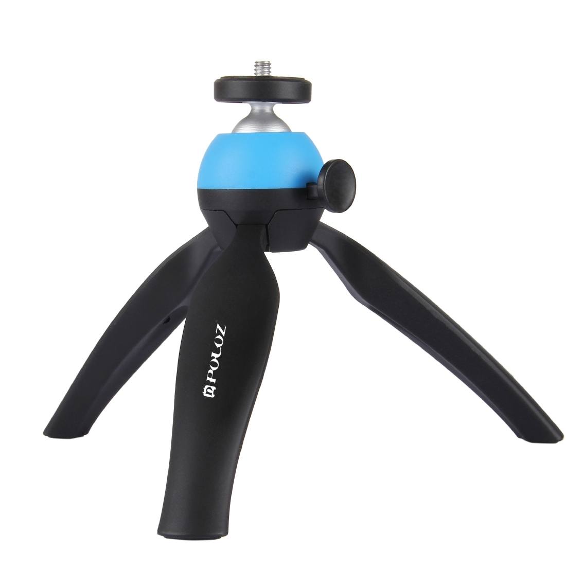Puluz Mini Tripod med kulledshuvud för DSLR-kameror (Blå)