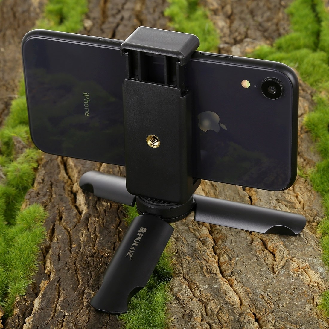 Puluz Mini Tripod + Universal klämma för Mobiltelefoner