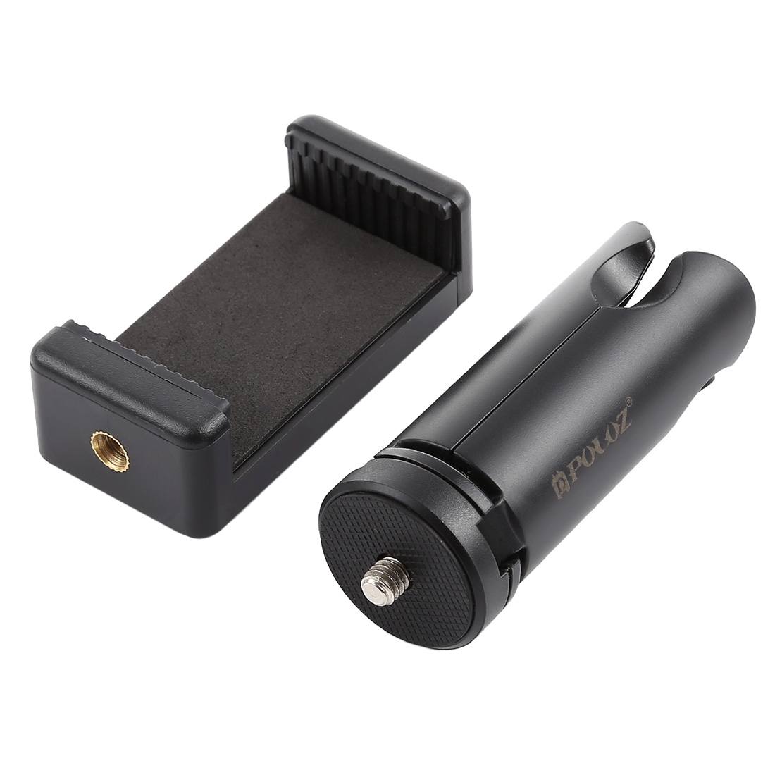 Puluz Mini Tripod + Universal klämma för Mobiltelefoner
