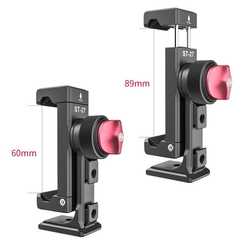  Ulanzi metallstativfste/mobilhllare fr smartphone ST-27