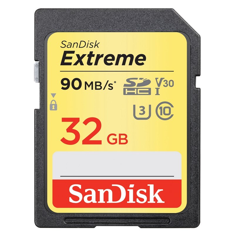  SanDisk Minneskort SDXC Extreme 32GB 90MB/s UHS-I